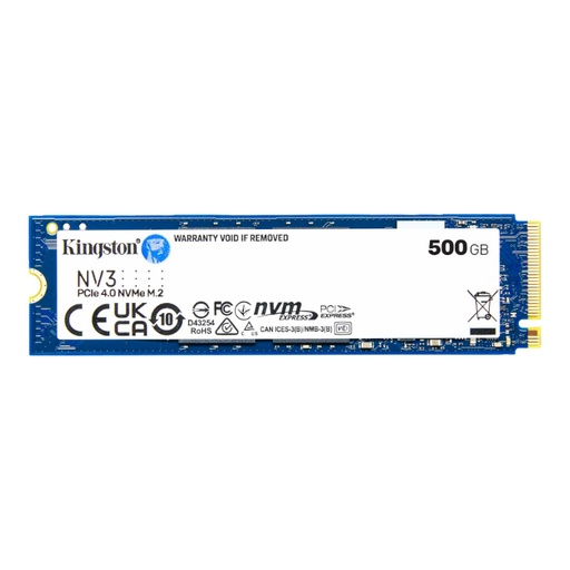 [43552] 500 GB SSD NV3 M.2 2280 NVME PCI-E KINGSTON