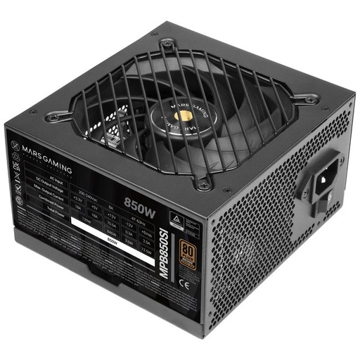 [43435] FUENTE ALIM. 850W SI 80+ MARS GAMING