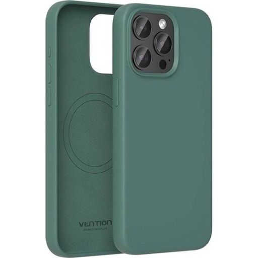 [43169] FUNDA SILICONA MAGSAFE IPHONE 14 PRO VERDE VENTION