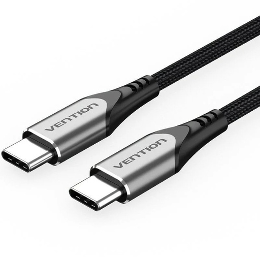 [43004] CABLE USB-C A USB-C 2.0 60W 1.5 M GRIS VENTION