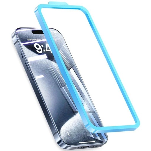 [42984] PROTECTOR PANTALLA CRISTAL TEMPLADO IPHONE 16 PRO MAX + HERRAMIENTA VENTION