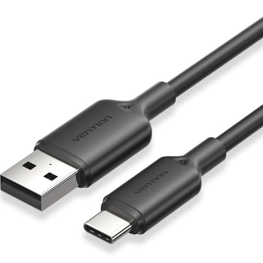 [42937] CABLE USB-C A USB-A 2 M NEGRO VENTION