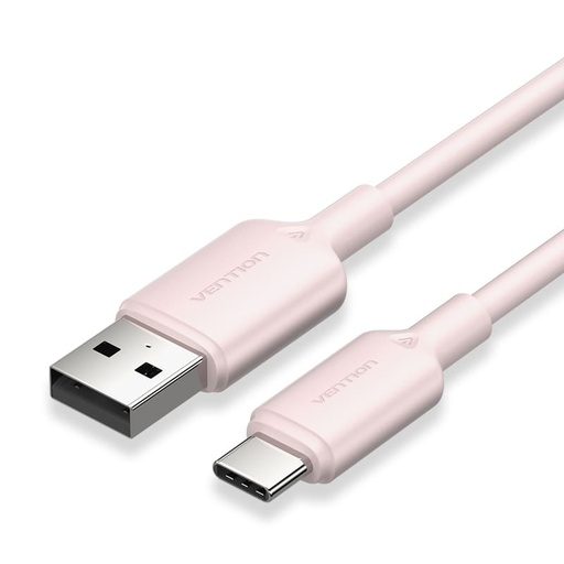 [42919] CABLE USB-C A USB-A 1 M ROSA VENTION