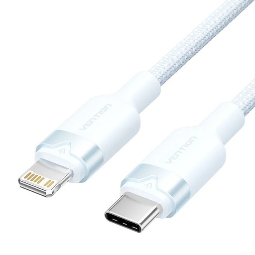 [42803] CABLE 2.0 USB-C A LIGHTNING 2 M AZUL VENTION