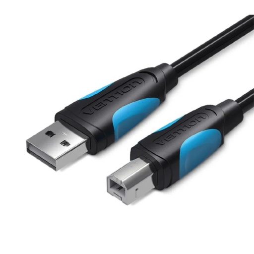 [42790] CABLE USB 2.0 MINI USB/M A USB TIPO-B/M 5 M NEGRO VENTION