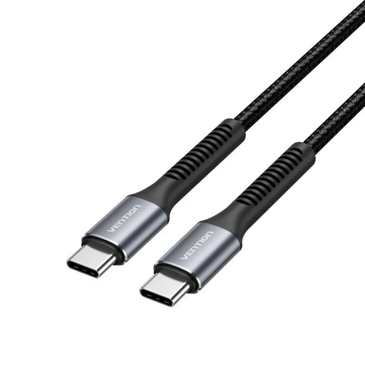 [42776] CABLE USB-C A USB-C 1 M NEGRO/GRIS VENTION
