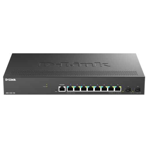 [42744] D-LINK SWITCH 8 PUERTOS 2.5G +2 10 Gbit SFP+