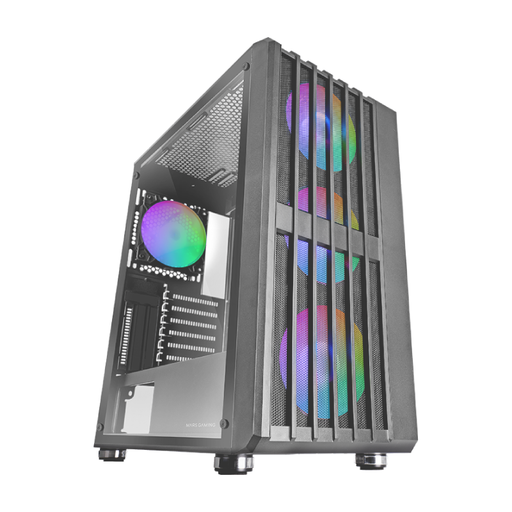 [42188] CAJA SEMITORRE ATX MC-VAULT ARGB NEGRO MARS GAMING
