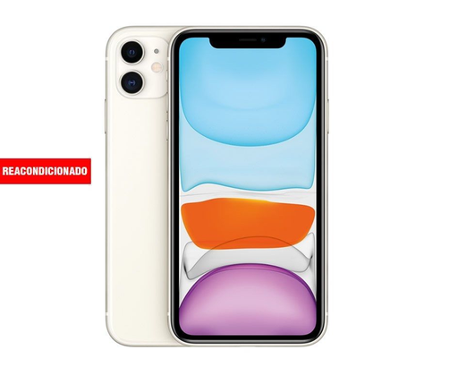[41975] APPLE iPHONE 11 64GB WHITE REACONDICIONADO GRADO B