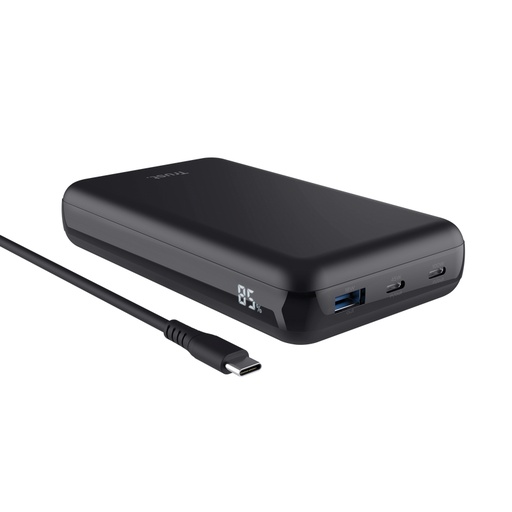 [41956] BATERIA EXTERNA DE 100W PARA PORTATIL/MACBOOK USB-C NEGRO TRUST