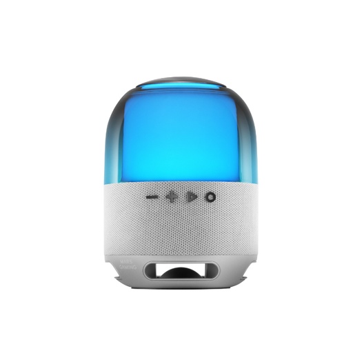 [41854] ALTAVOZ BLUETOOTH RGB MS-FLOW 360º BLANCO MARS GAMING