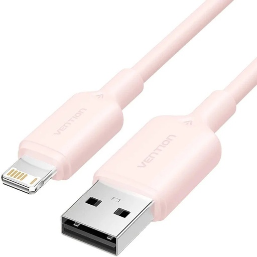 [41799] CABLE 2.0 USB A LIGHTNING 1 M ROSA VENTION