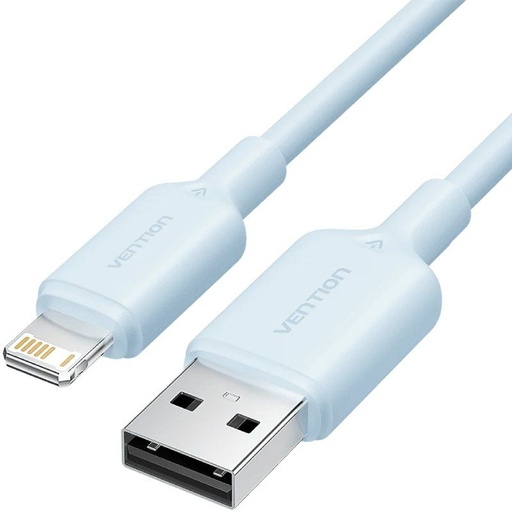 [41797] CABLE 2.0 USB A LIGHTNING 1 M AZUL VENTION