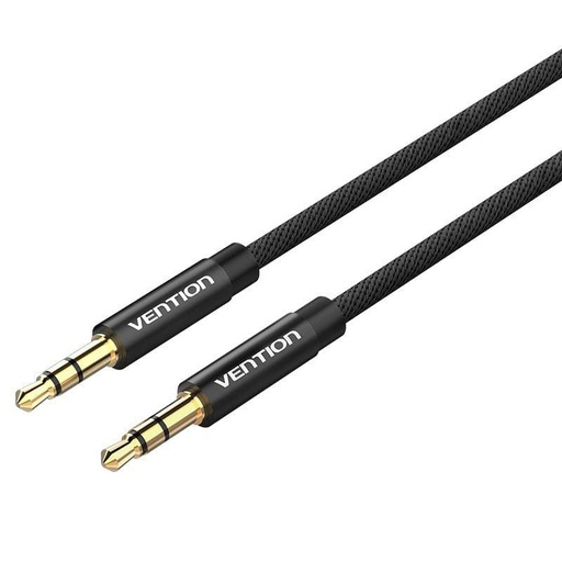 [41761] CABLE AUDIO ESTEREO JACK 3.5/M JACK 3.5/M 1.5 M NEGRO VENTION