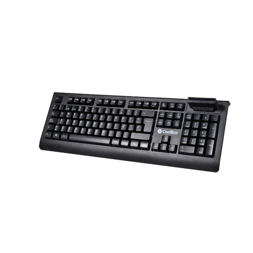 [41031] TECLADO CON LECTOR DNIe COOLBOX