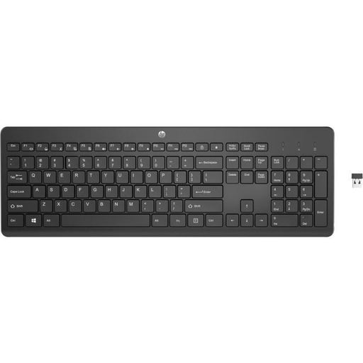 [40756] TECLADO WIRELESS 230 NEGRO HP