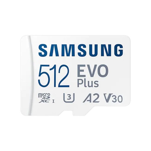 [40687] MICRO SD 512 GB EVO+ 1 ADAP. CLASS 10 SAMSUNG