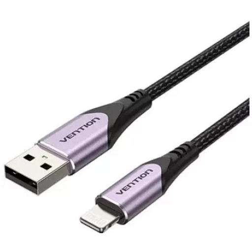 [40627] CABLE 2.0 USB A LIGHTNING 1 M MORADO VENTION