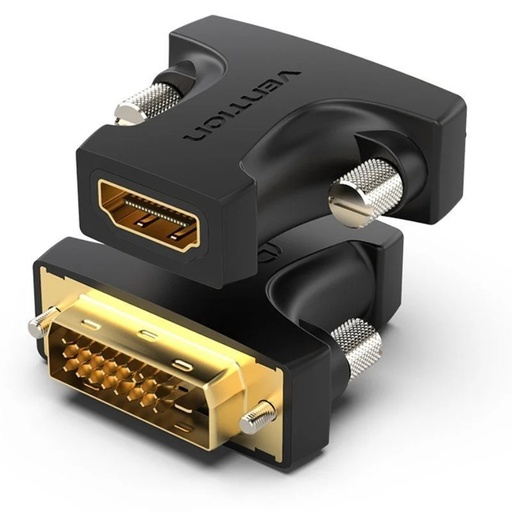 [40378] ADAPTADOR HDMI/H A DVI/M NEGRO VENTION