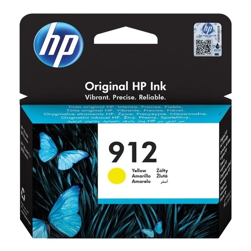 [39944] CARTUCHO TINTA AMARILLO HP 912 (3YL79AE)