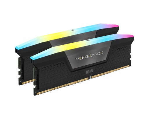 [39245] DDR5 32 GB(2X16KIT) 5600 VENGEANCE RGB BLACK CORSAIR