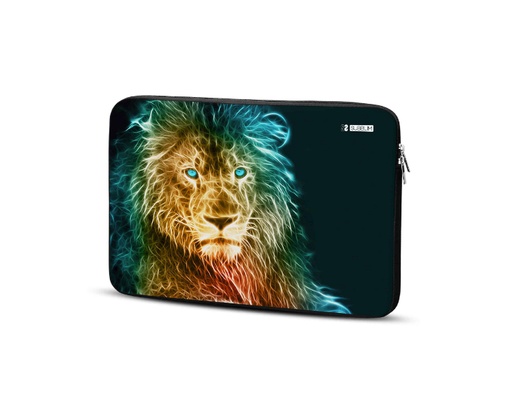 [38275] FUNDA NEOPRENO SLEEVE 15.6" LION SUBBLIM