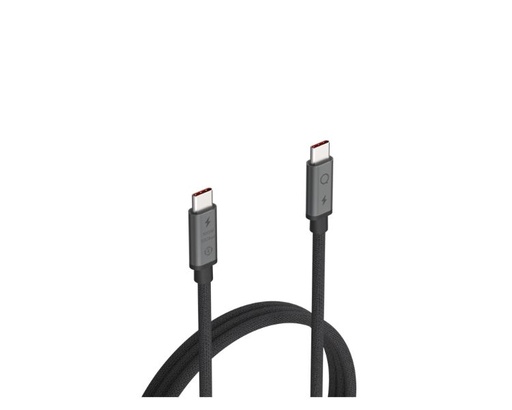 [37268] CABLE USB-C A USB-C PRO 100W PD PRO NEGRO 2M LINQ