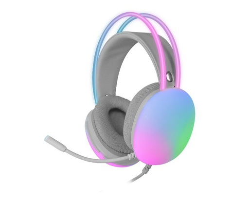 [37131] AURICULAR GAMING PC/PS4/PS5/XBOX MHGLOW BLANCO MARS GAMING