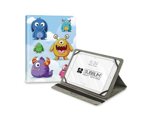 [36296] FUNDA TABLET TRENDY MONSTERS 11" SUBBLIM