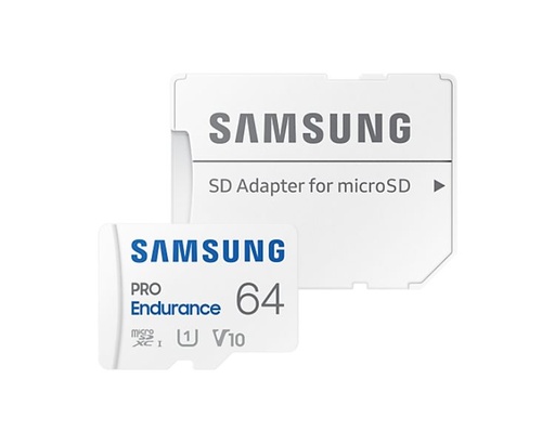 [36247] MICRO SD 64 GB PRO ENDURANCE 1 ADAP. CLASS 10 SAMSUNG