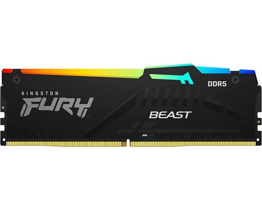 [35950] DDR5 8 GB 5600 Mhz. FURY BEAST RGB KINGSTON