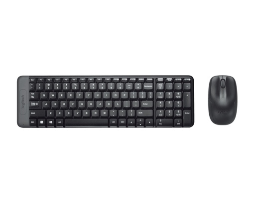 [34636] TECLADO + RATON WIRELESS MK220 NEGRO LOGITECH