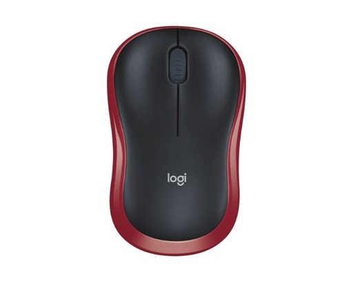 [34619] RATON OPTICO WIRELESS M185 ROJO LOGITECH