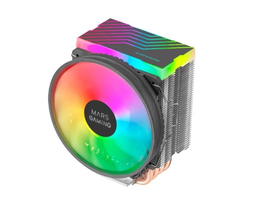 [34113] VENTILADOR UNIVERSAL MCPU44 DUAL ARGB NEGRO MARS GAMING