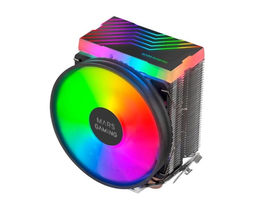 [34112] VENTILADOR UNIVERSAL MCPU33 DUAL FRGB NEGRO MARS GAMING