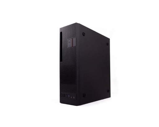 [32396] CAJA SOBREMESA MICROATX SLIM T360 FA/300 TFX 80+  NEGRO COOLBOX