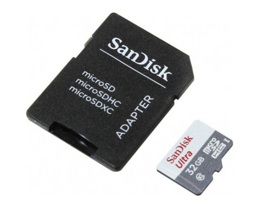 [30976] MICRO SD 32 GB 1 ADAP. CLASS 10 SANDISK