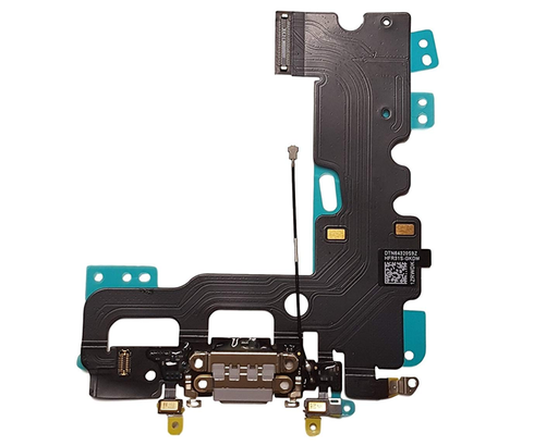 [28264] REPUESTO FLEX CONECTOR DE CARGA SILVER IPHONE 7