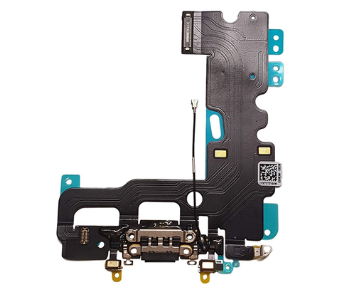 [28224] REPUESTO FLEX CONECTOR DE CARGA SPACE GREY IPHONE 7