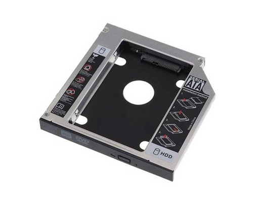 [21548] ADAPTADOR DISCO DURO DE 7.0MM PARA DVD PORTATIL DE 9.5MM NANOCABLE