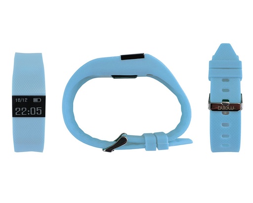 [20207] PULSERA SMART AZUL + PULSOMETRO BILLOW