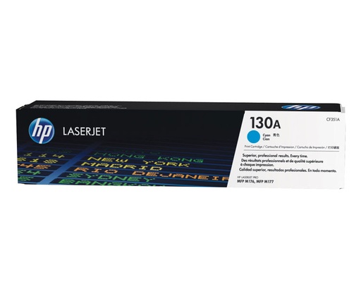[15786] TONER CYAN HP 130A LASERJET PRO M176N/M177FW