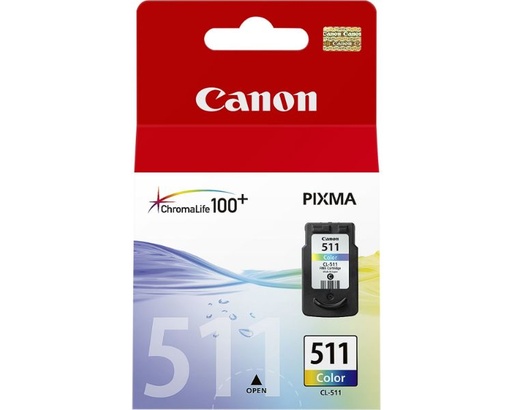 [7649] CARTUCHO TINTA COLOR CANON CL511